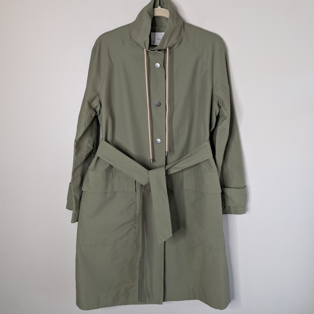 A Loves A Belted Trench Coat